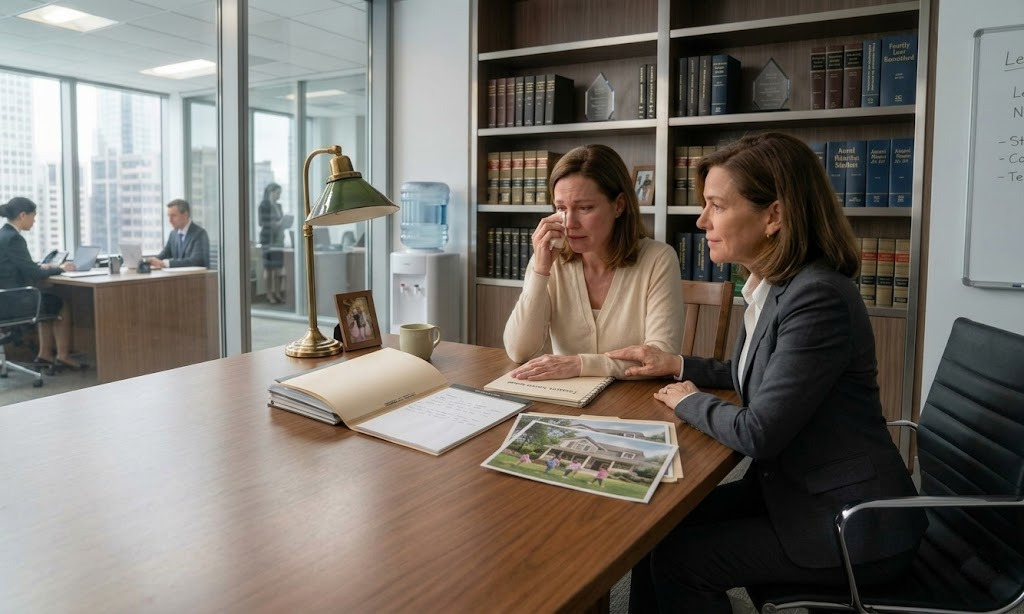 parting with the family home with attorney